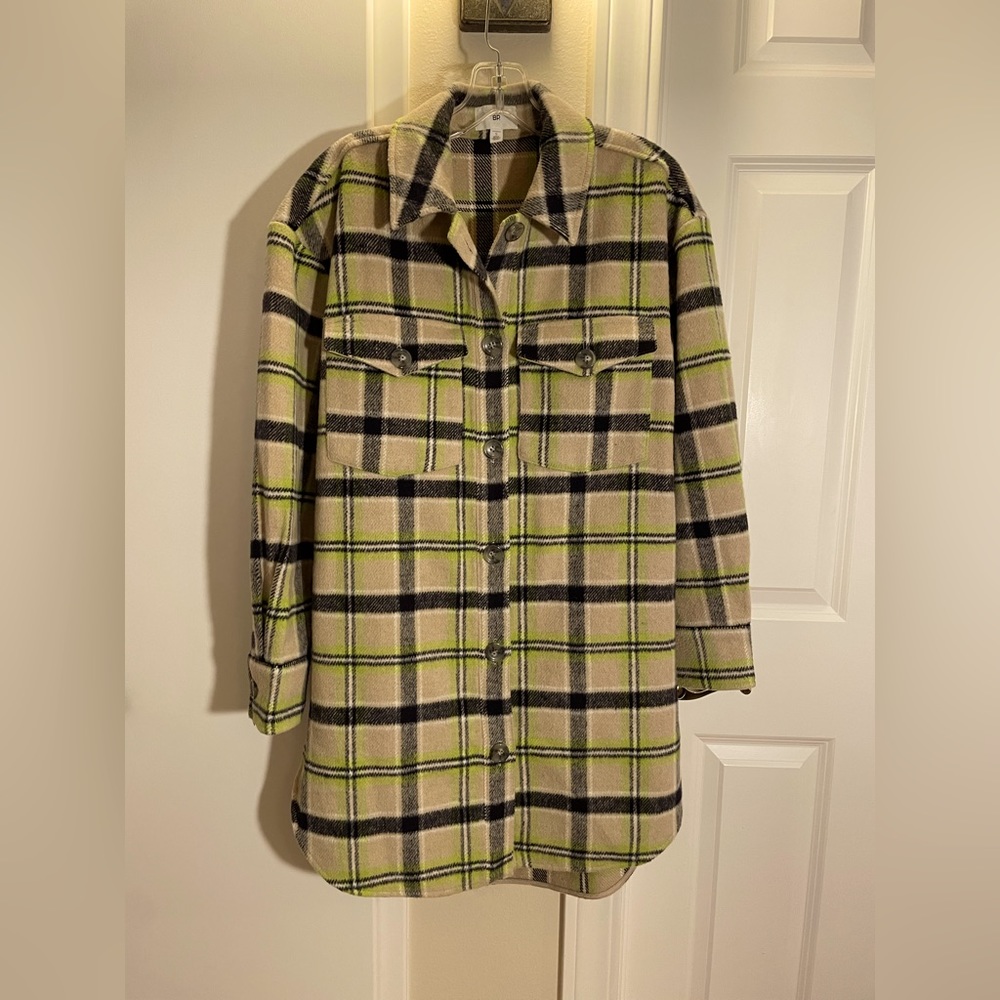 Soft flannel shirt jacket from Nordstrom BP